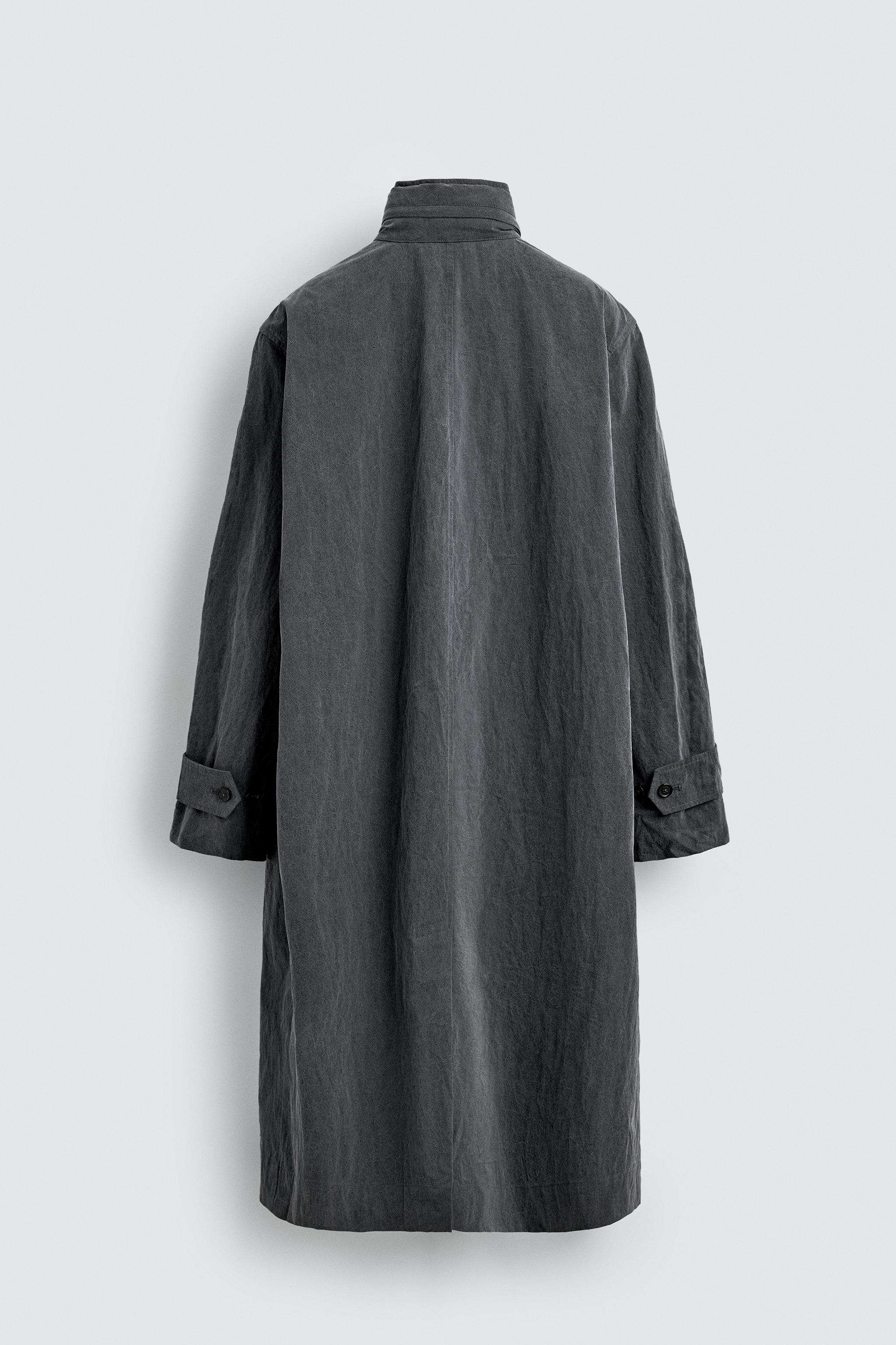 TRENCH LÉGER EFFET DÉLAVÉ AARON LEVINE X ZARA